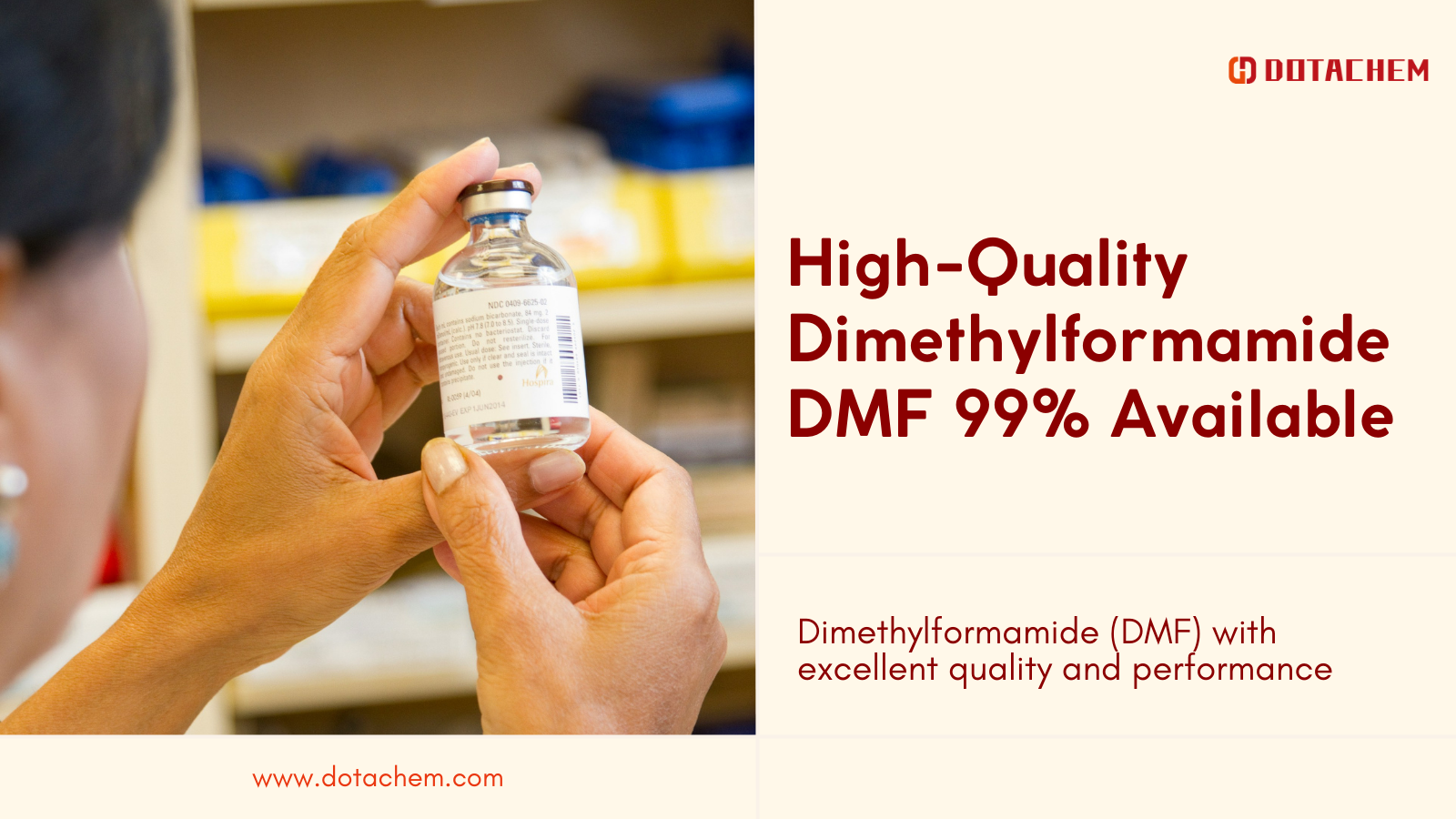 Industrial solvent - high-quality Dimethylformamide (DMF) 99% available!