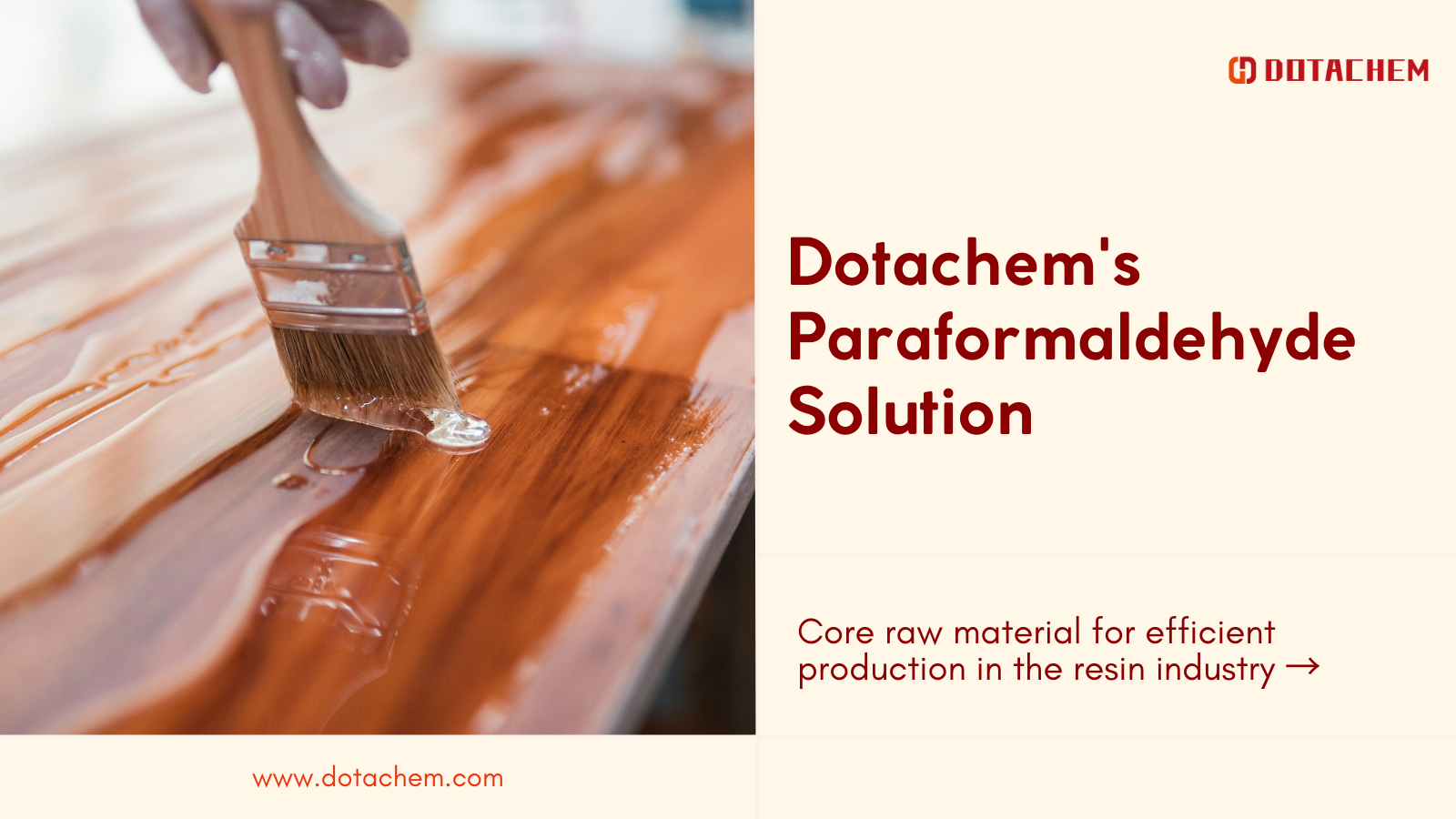 Dotachem's Paraformaldehyde: core raw material for efficient production in the resin industry