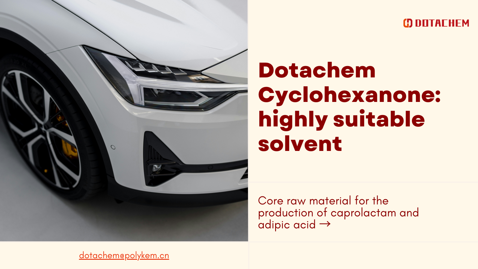 Dotachem Cyclohexanone: highly suitable solvent, enabling petrochemical, coating industry production