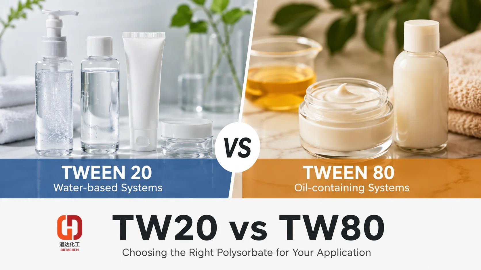 Tween 80 vs Tween 20: Key Differences and How to Choose for Your Application