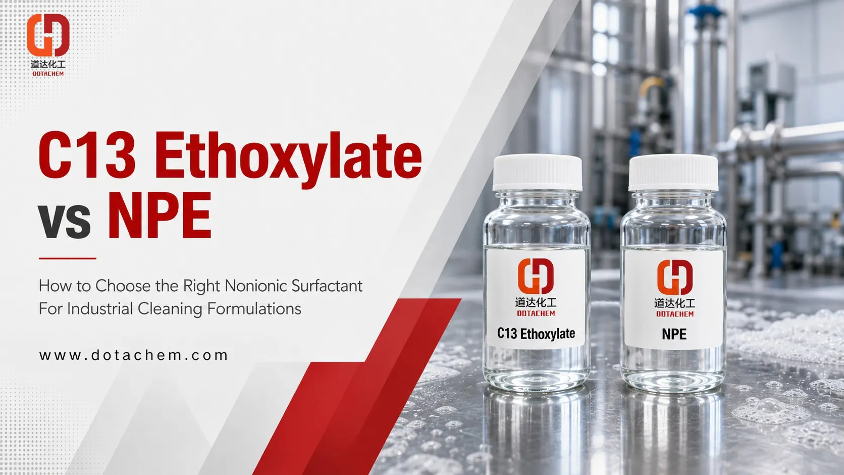 How to Choose Between Alcohols C13 Ethoxylate and NPE in Industrial Cleaning Formulations