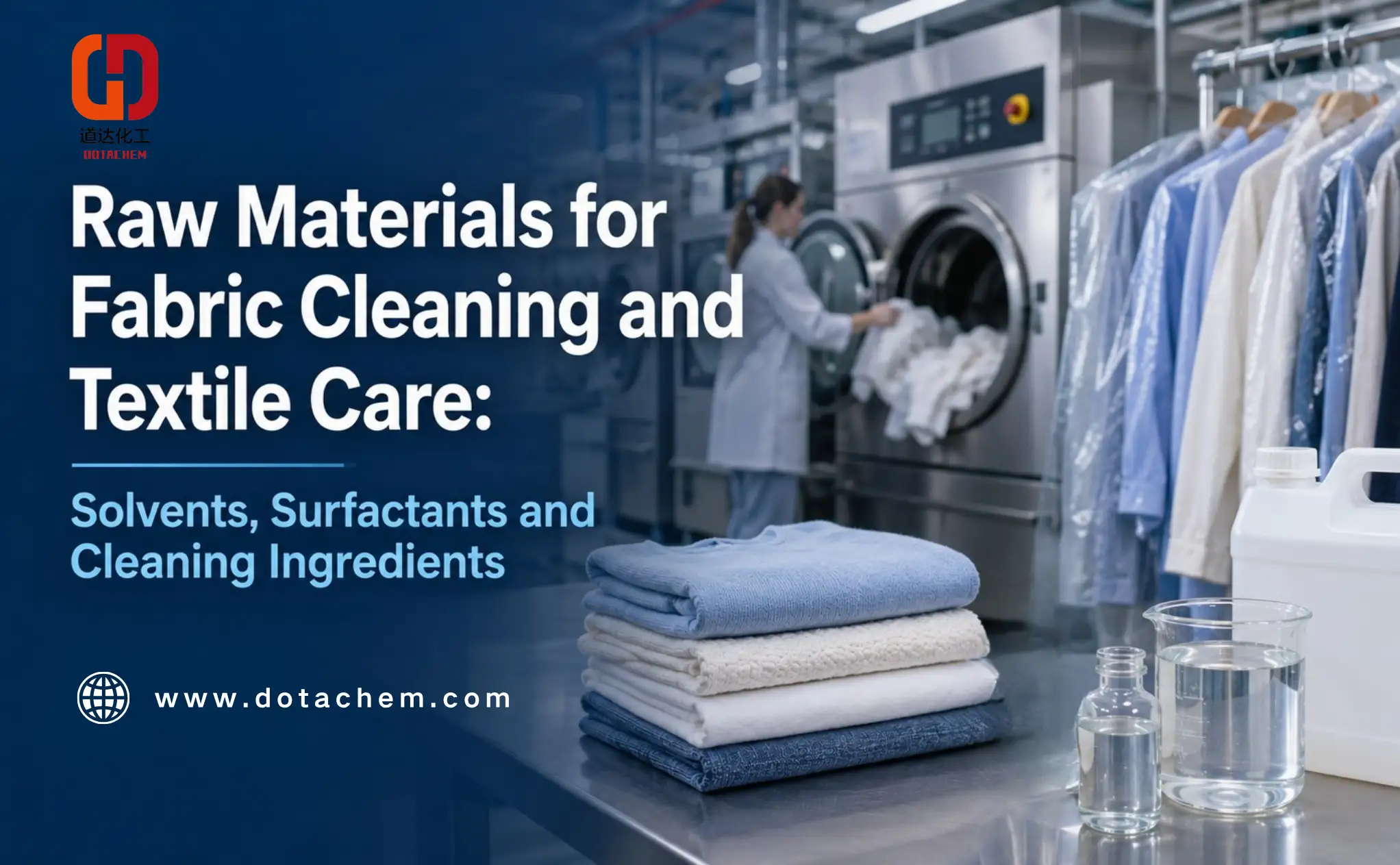 Raw Materials for Fabric Cleaning and Textile Care: Solvents, Surfactants and Cleaning Ingredients