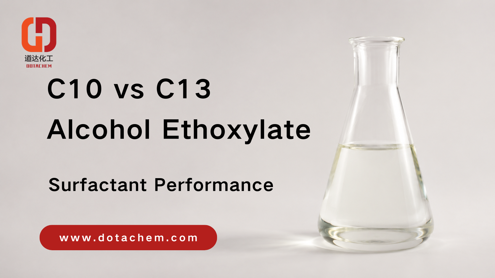 C10 vs C13 Alcohol Ethoxylates: How Carbon Chain Length Affects Surfactant Performance